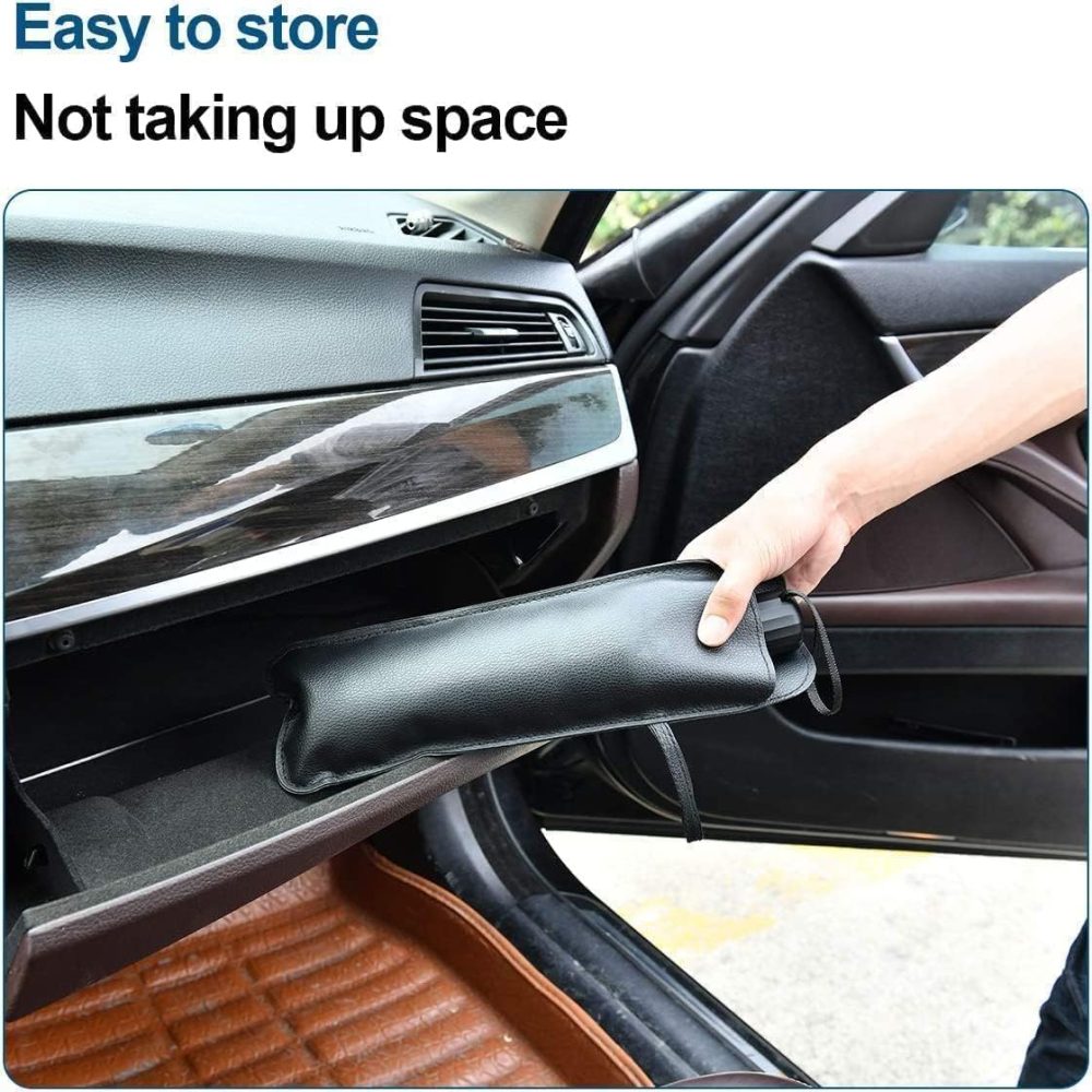 Car Sunshade Windshield Cover, Umbrella Windshield Sunshade for Car Front Window Sun Protection & Heat Insulation Foldable Sunshade, Full Cover Sunshade for Most Vehicles - Image 4